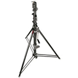 Manfrotto 087NWB Zinc Three-Section Wind Up Stand Black