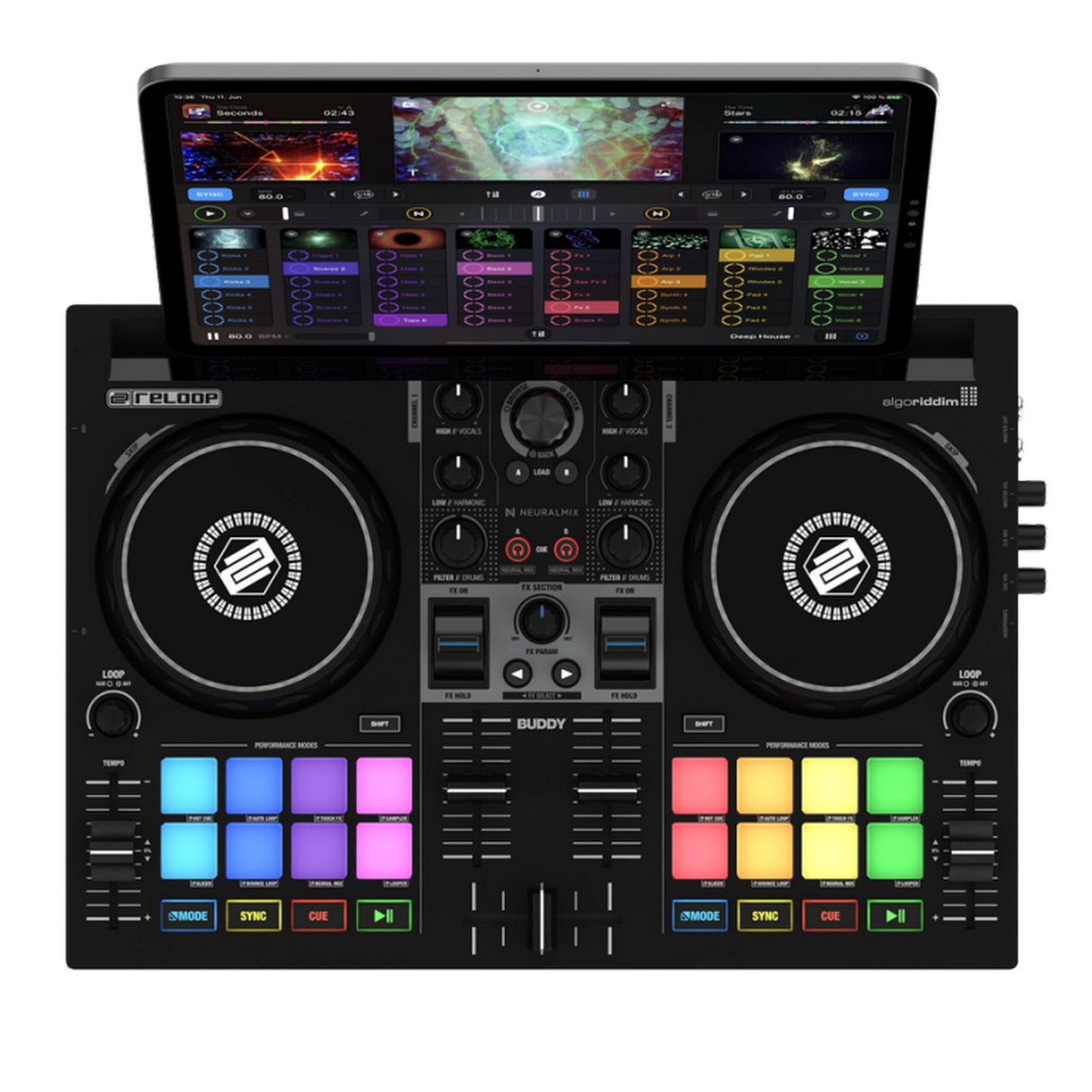 Reloop BUDDY Compact 2-Deck DJ Controller