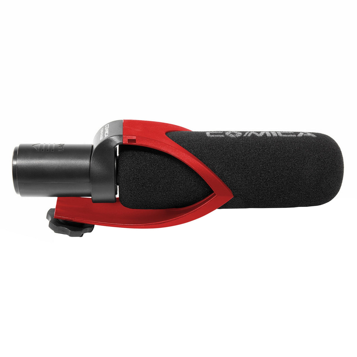 Comica CVM-V30-PRO-R Supercardioid Shotgun Microphone with3.5mm Jack, Red