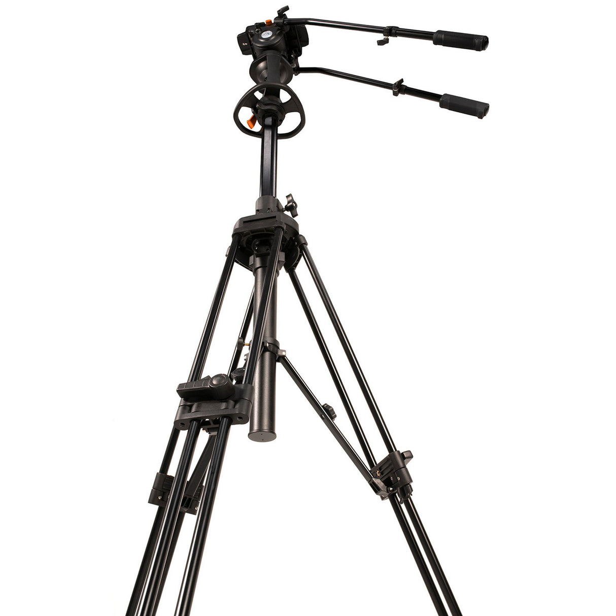 E-Image EI-GH20-KIT GH20 Fluid Head with AT7903 Tripod Pedestal and EI-7004B Dolly