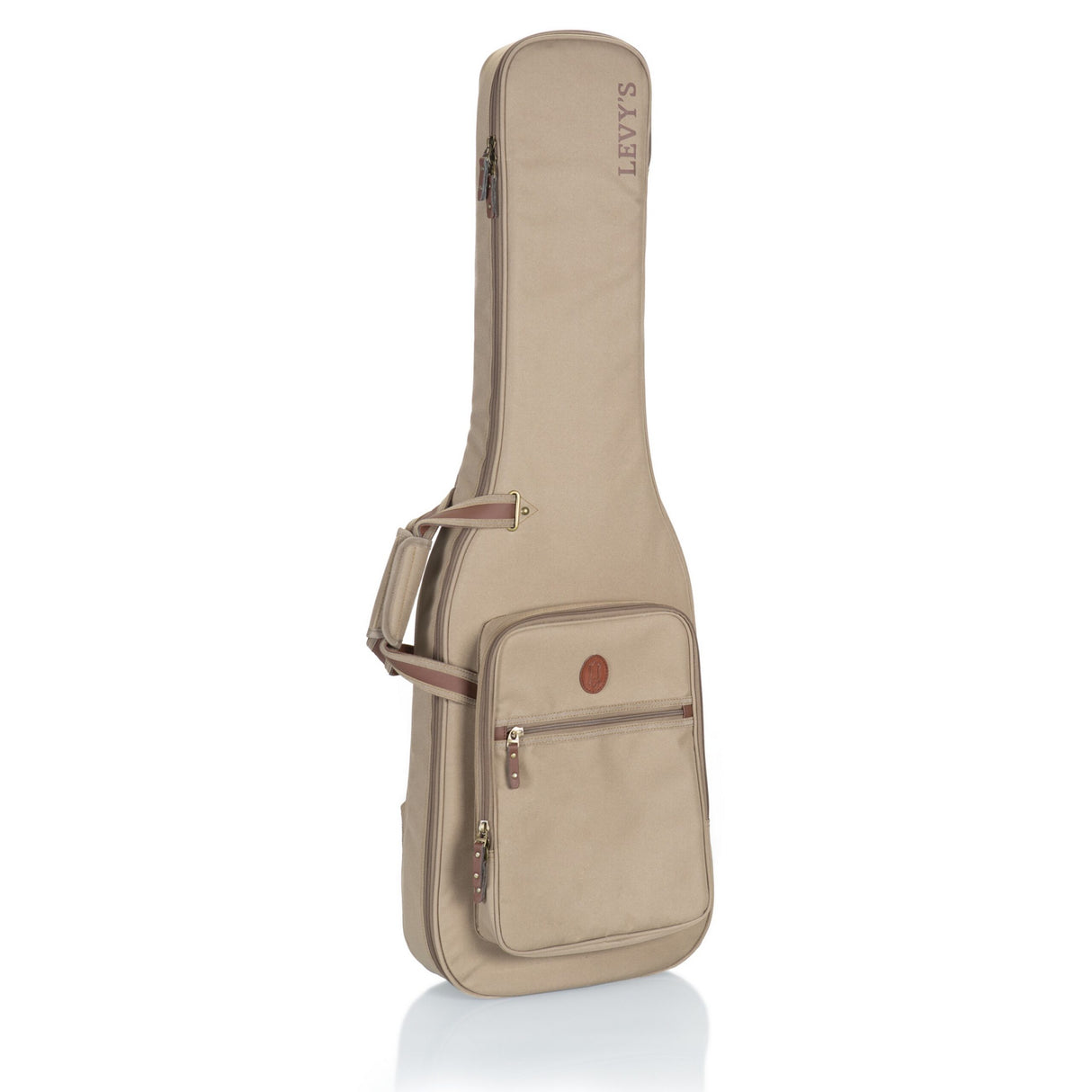 Levy's Deluxe Gig Bag for Electric Guitars, Tan