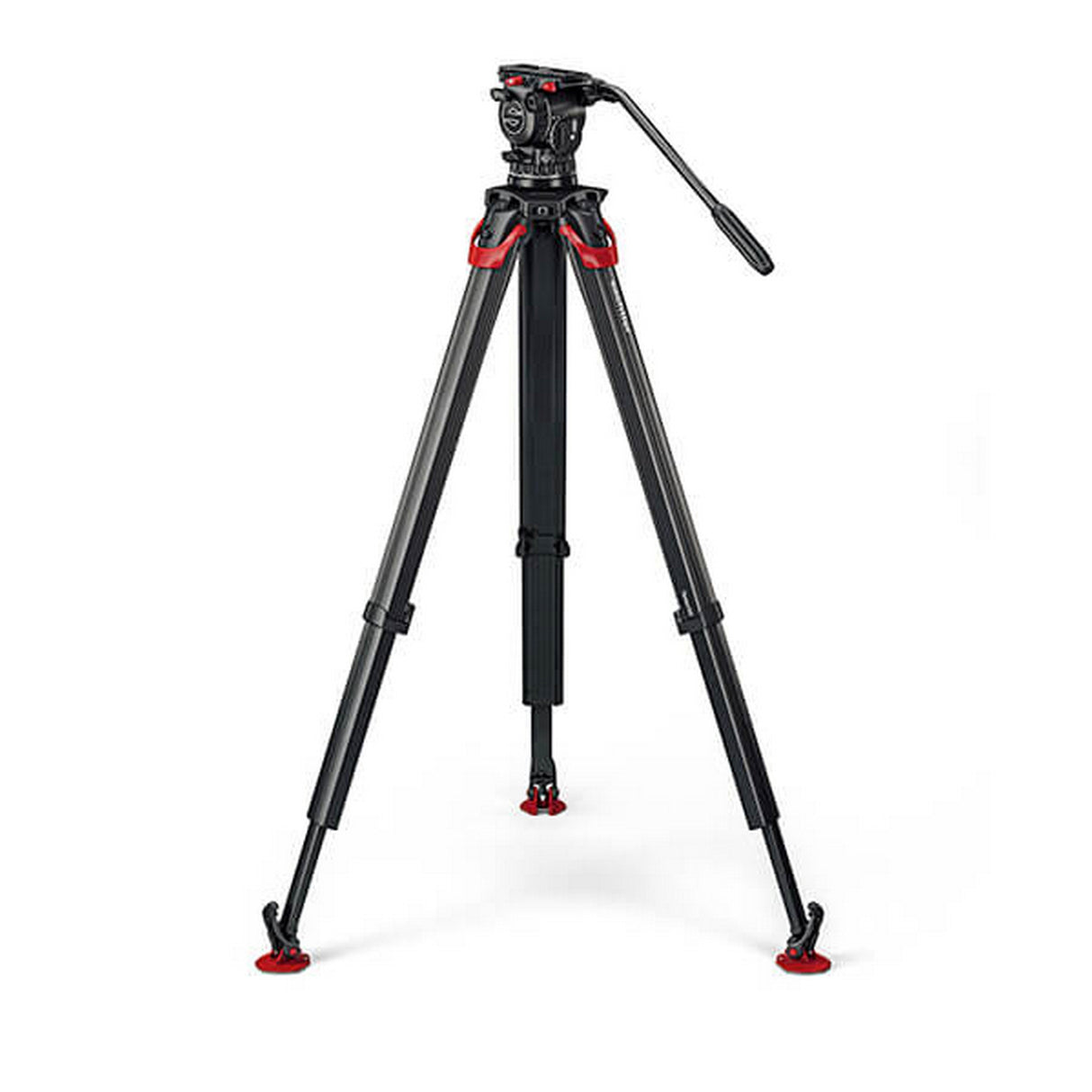 Sachtler S2072S-FTGS System aktiv10 flowtech100 GS Tripod with Spreader, Handle and Bag