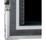 OSP TR12U-20-SR-PD Tour Ready 12 Space 20 Inch Deep Shock Rack with Pocket Doors