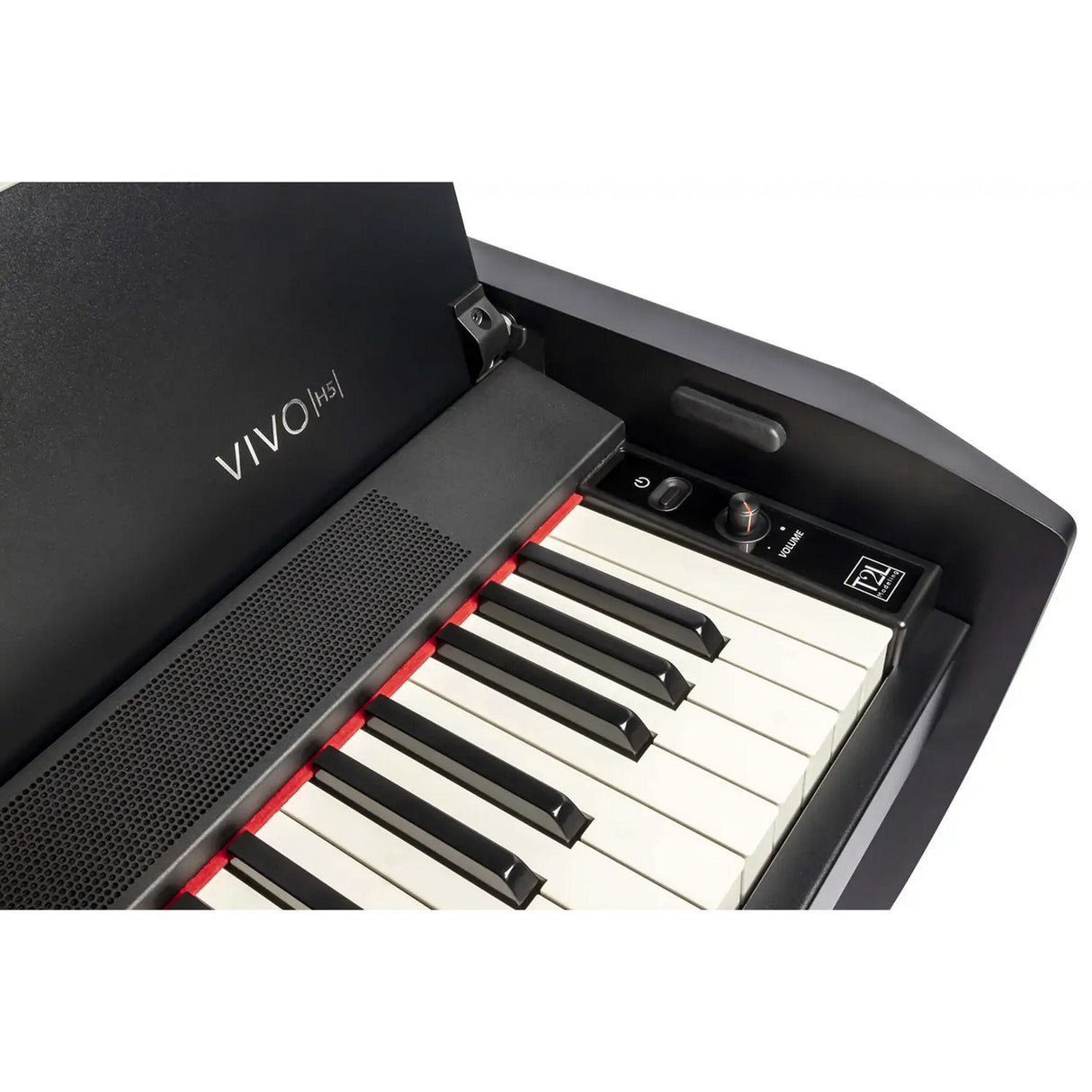 Dexibell VIVO H5 Home Digital Piano with Bench and Headphone, Matte Black