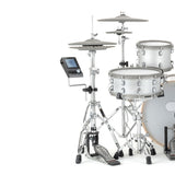 EFNOTE 7 Acoustic Designed Electronic Drum Set, White / Sparkle