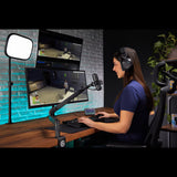Elgato Key Light Air MK.2 2100-Lumen LED Panel with Desk Mount