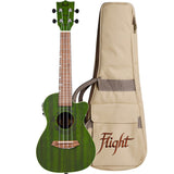 Flight DUC380 CEQ Jade Electro-Acoustic Concert Ukulele