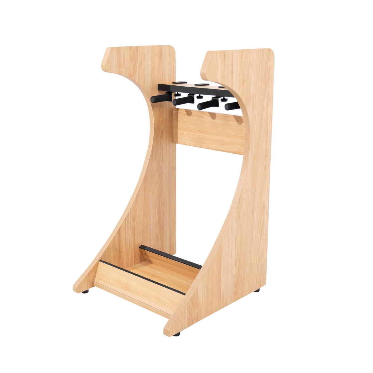 Gator GFW-ELITEGTR3RK-MPL Frameworks Elite Series 3/4-Space Guitar and Instrument Case Combo Rack Maple - accessories