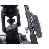 Ikan PT419W-TM-MPEDESTAL 19-Inch Widescreen Teleprompter with Talent Monitor, Motorized Pedestal, and Dolly Turnkey