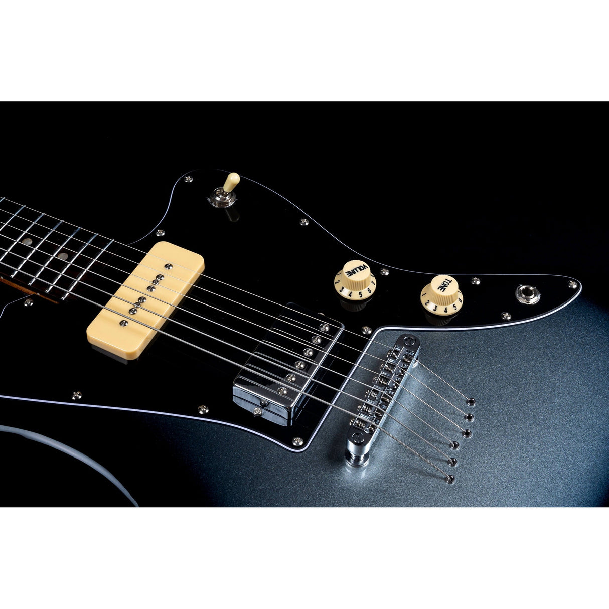Jet Guitars JJ-350 Baritone Moonburst Electric Guitar