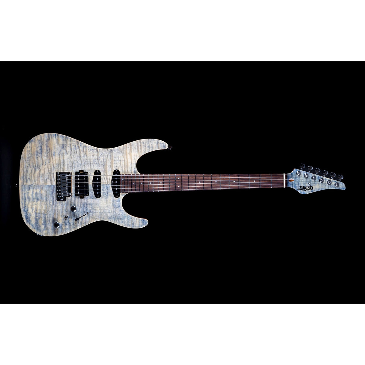 JET Guitars JS-45 Indigo Grey Elite Electric Guitar, 6-String