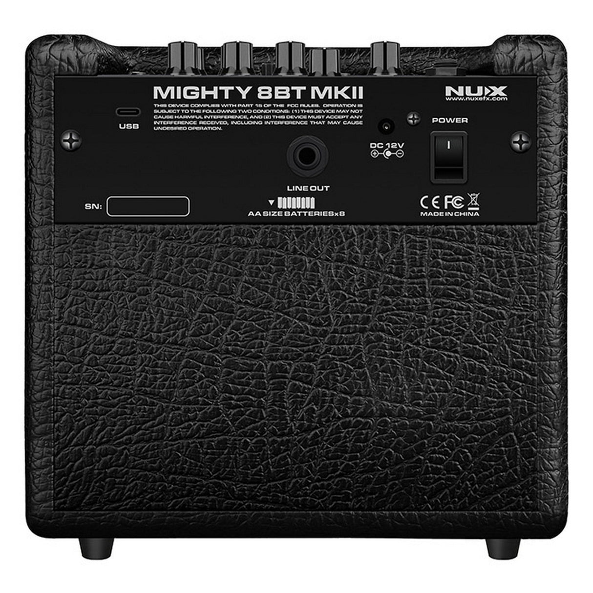 Nux Mighty 8BT mkII Digital Modeling Bluetooth Guitar Amplifier