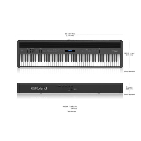 Roland FP-60X keyboard with SuperNATURAL piano sound engine