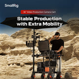 SmallRig MD4573 36-Inch Lightweight Video Production Camera Cart