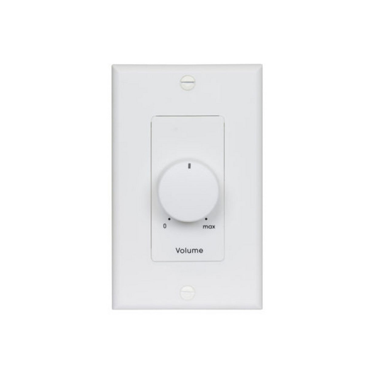 Lowell 10015LVC-DW 100 Watt Volume Control MONO Attenuator 1 Gang Wall Plate Decorator White