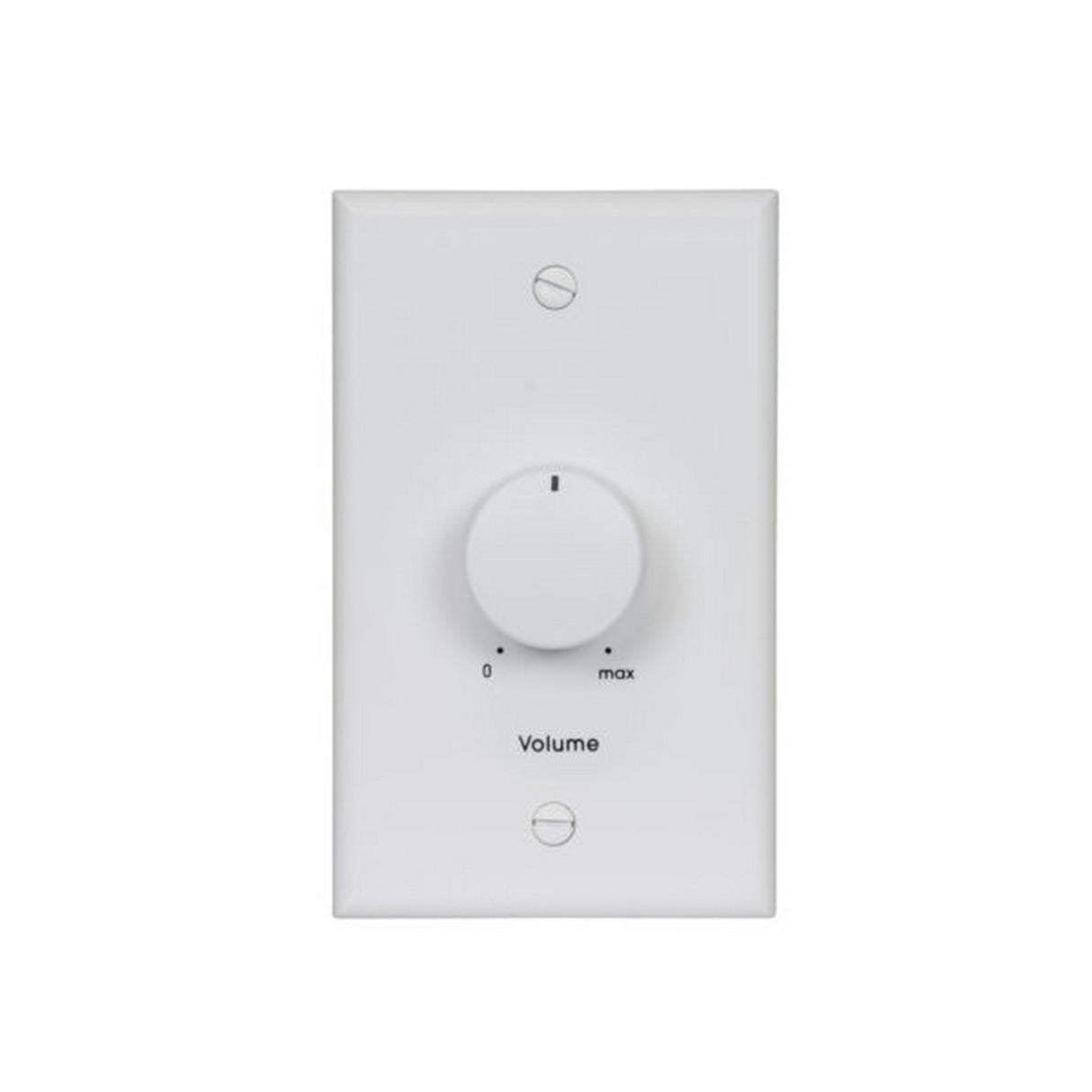 Lowell 10015LVC-SW 100 Watt Volume Control MONO Attenuator 1 Gang Wall Plate Standard White