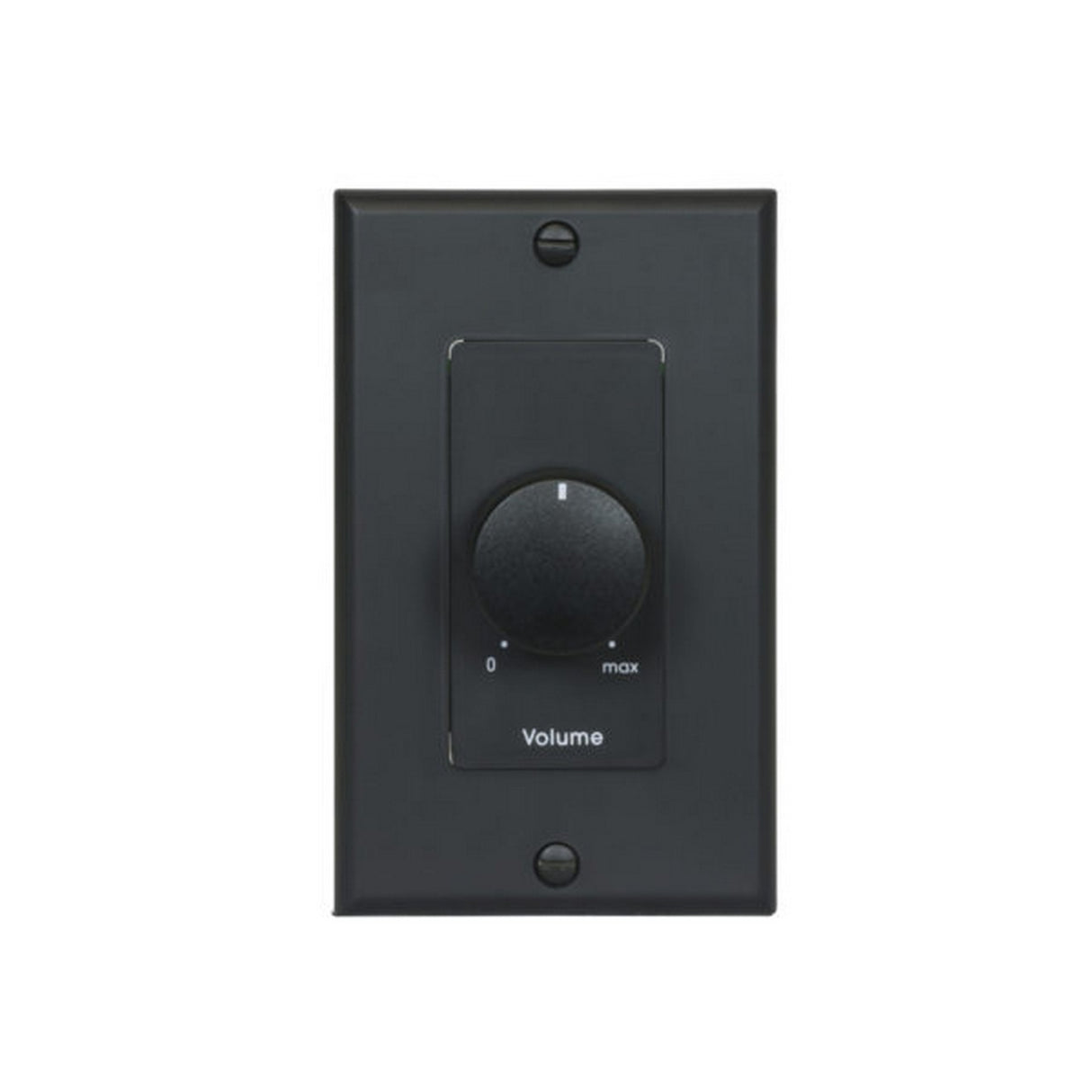 Lowell 100LVC-DB 100 Watt Volume Control MONO Attenuator 1 Gang Wall Plate Decorator Black