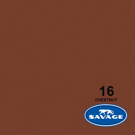 Savage 53-Inch x 12-Yards Widetone Seamless Background Paper Chestnut