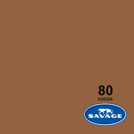 Savage 107-Inch x 12-Yards Widetone Seamless Background Paper Cocoa