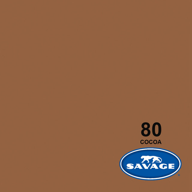 Savage 107-Inch x 12-Yards Widetone Seamless Background Paper Cocoa