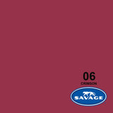 Savage 26-Inch x 12-Yards Widetone Seamless Background Paper, Crimson