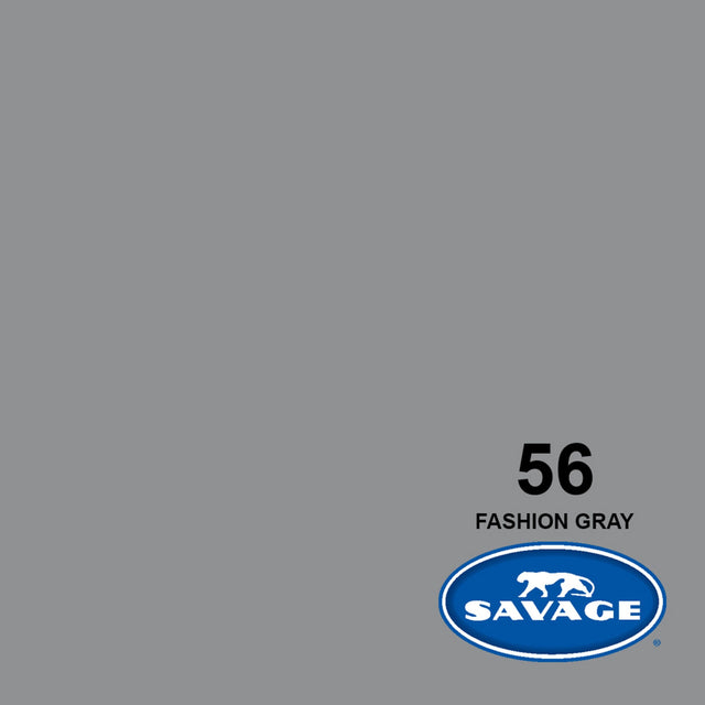 Savage 53-Inch x 12-Yards Widetone Seamless Background Paper Fashion Gray