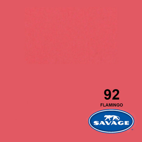 Savage 107-Inch x 12-Yards Widetone Seamless Background Paper Flamingo