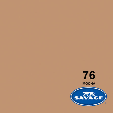 Savage 53-Inch x 12-Yards Widetone Seamless Background Paper Mocha