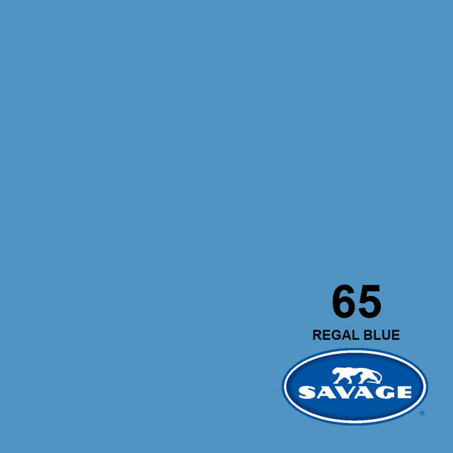 Savage 53-Inch x 12-Yards Widetone Seamless Background Paper Regal Blue