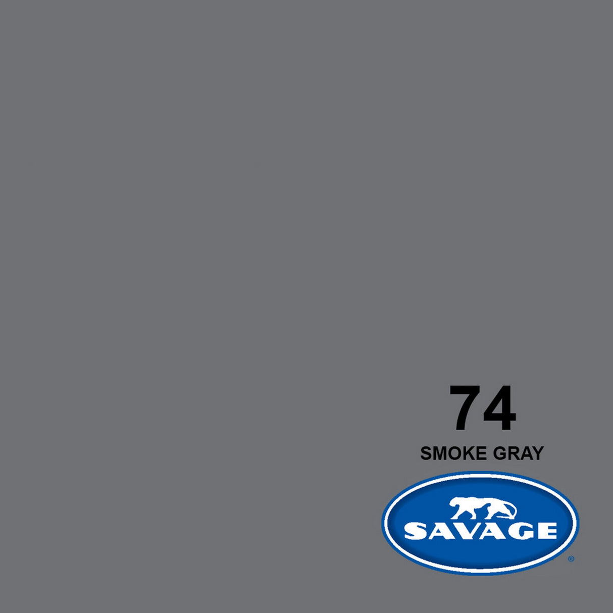 Savage 74-12 107-Inch x 12-Yards Widetone Seamless Background Paper, Smoke Gray