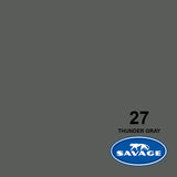 Savage 53-Inch x 12-Yards Widetone Seamless Background Paper Thunder Gray
