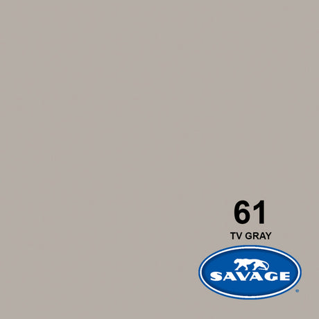Savage 107-Inch x 12-Yards Widetone Seamless Background Paper TV Gray