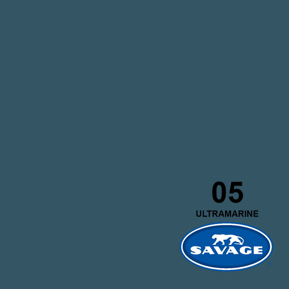 Savage 107-Inch x 50-Yards Widetone Seamless Background Paper, Ultramarine