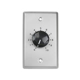 Lowell 10LVC 10 Watt Volume 1 Gang Wall Plate