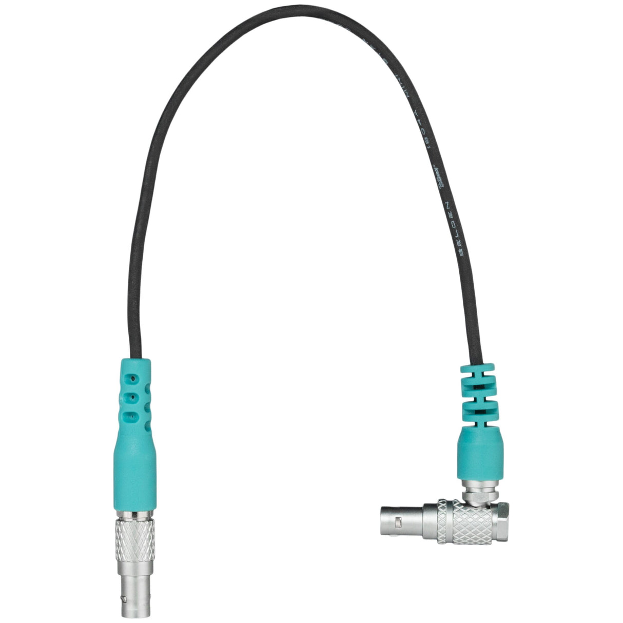Teradek 11-1468 Motor Cable 4-Pin to 4-Pin Right Angle to Straight, 12 Inches