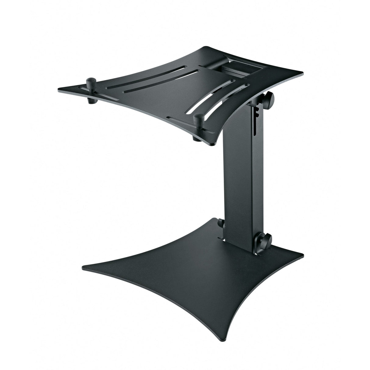 K&M 12190 Foldable Laptop Stand for Mobile DJs and Musicians