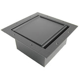 Ace Backstage Co. 122CLBK Full Stage Pocket Carpet Lid Textured Black Finish