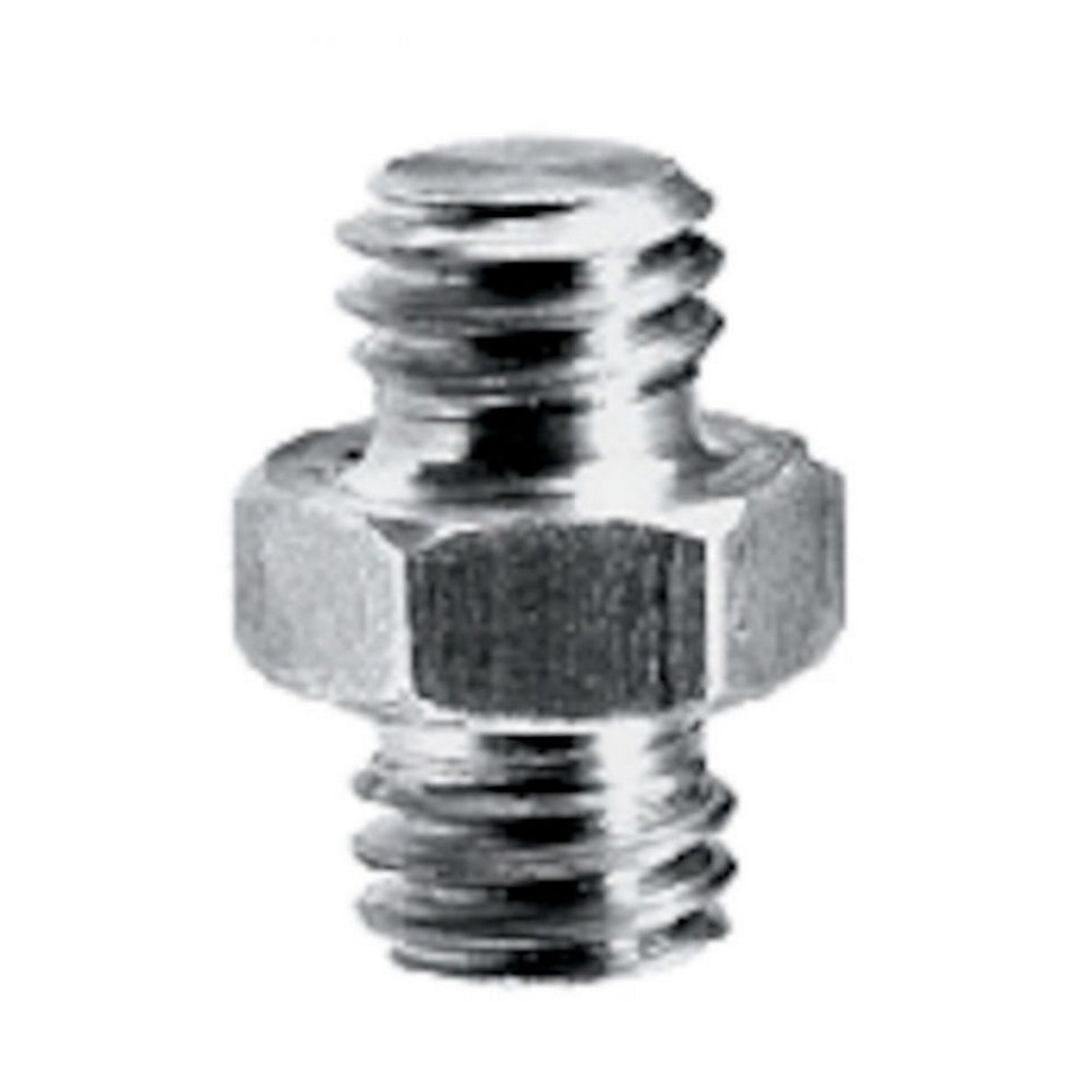 Manfrotto 125 Short Adapter Spigot, 3/8 Inch Screws