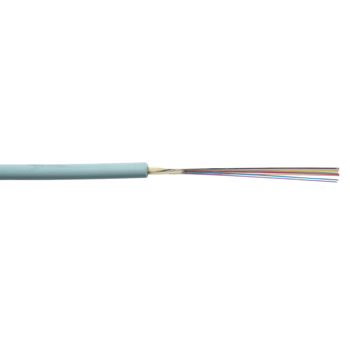 Liberty 12 Fiber Micro-Distribution OM3 Multimode Cleerline SSF Indoor/Outdoor Plenum Fiber Optic Cable, 1000 Foot Reel