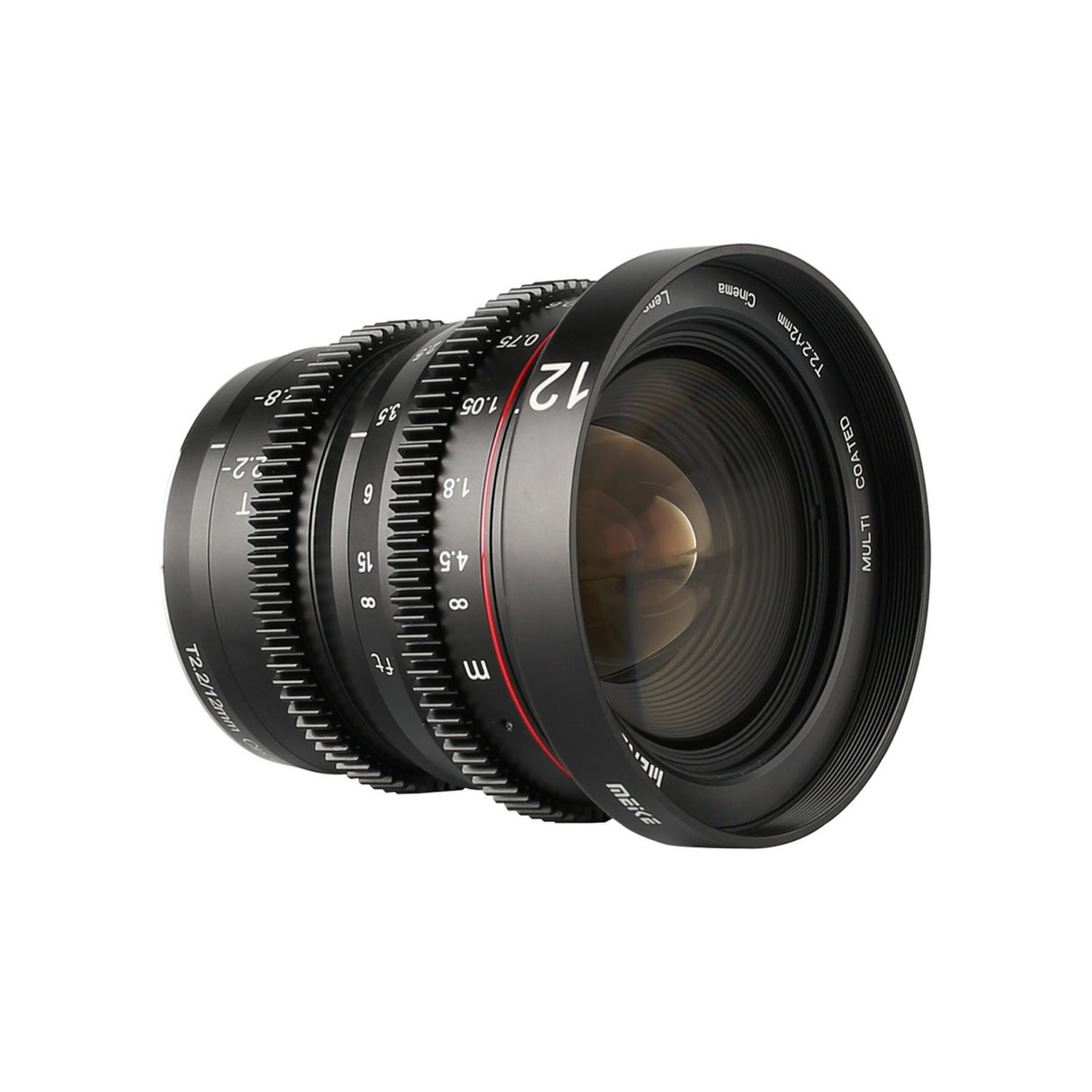 Meike 12mm T2.2 Manual Focus Cinema Lens, M4/3