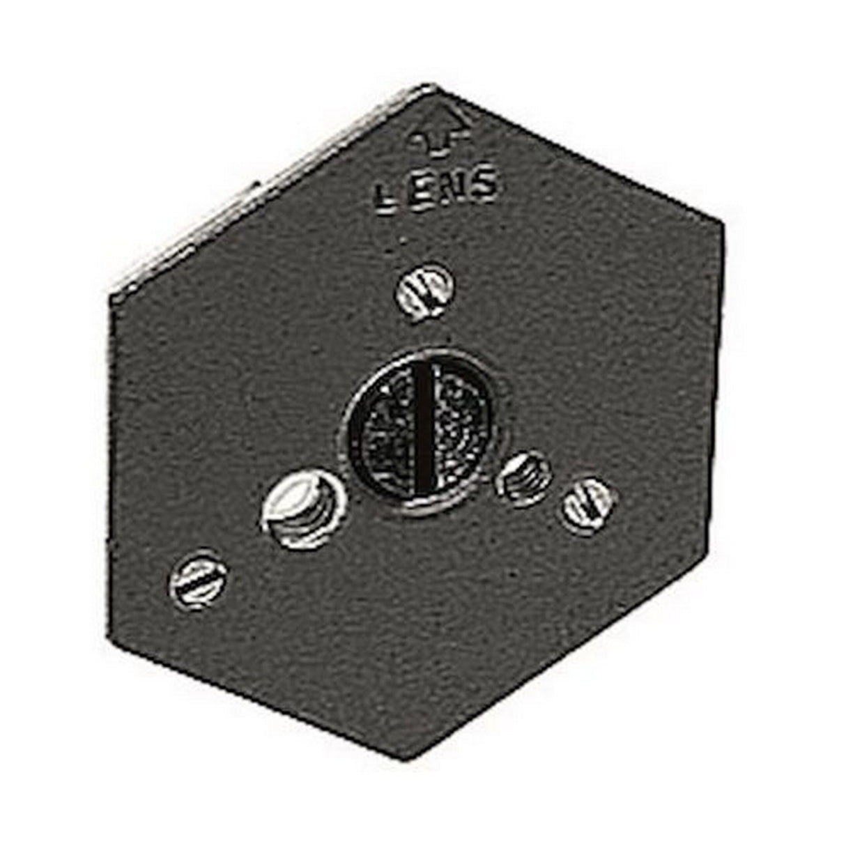 Manfrotto 130-14 Hexagonal Quick Release Mounting Plate 1/4-20 Flush