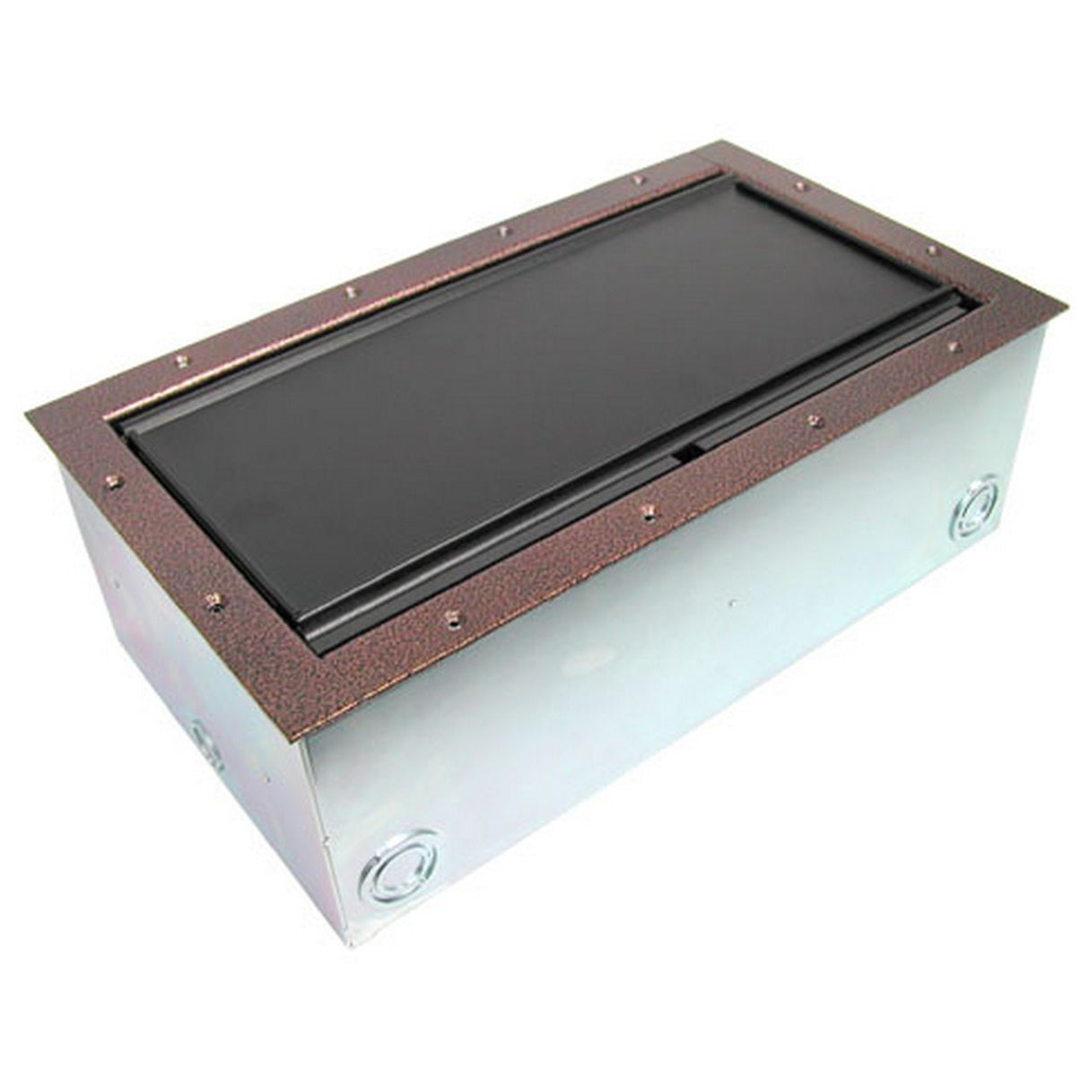 Ace Backstage Co. 134CLCV Super Double Wide Stage Pocket, Carpet Lid, Antique Coppervein Finish