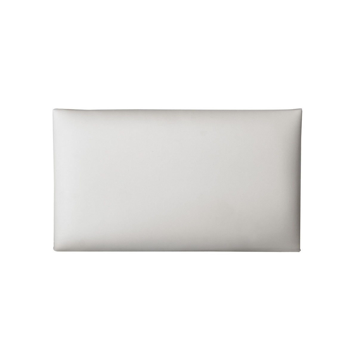 K&M 13824 Seat Cushion, Imitation Leather, White