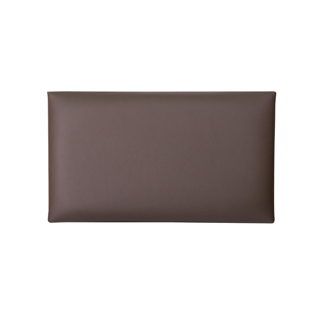 K&M 13841 Seat Cushion, Leather, Brown