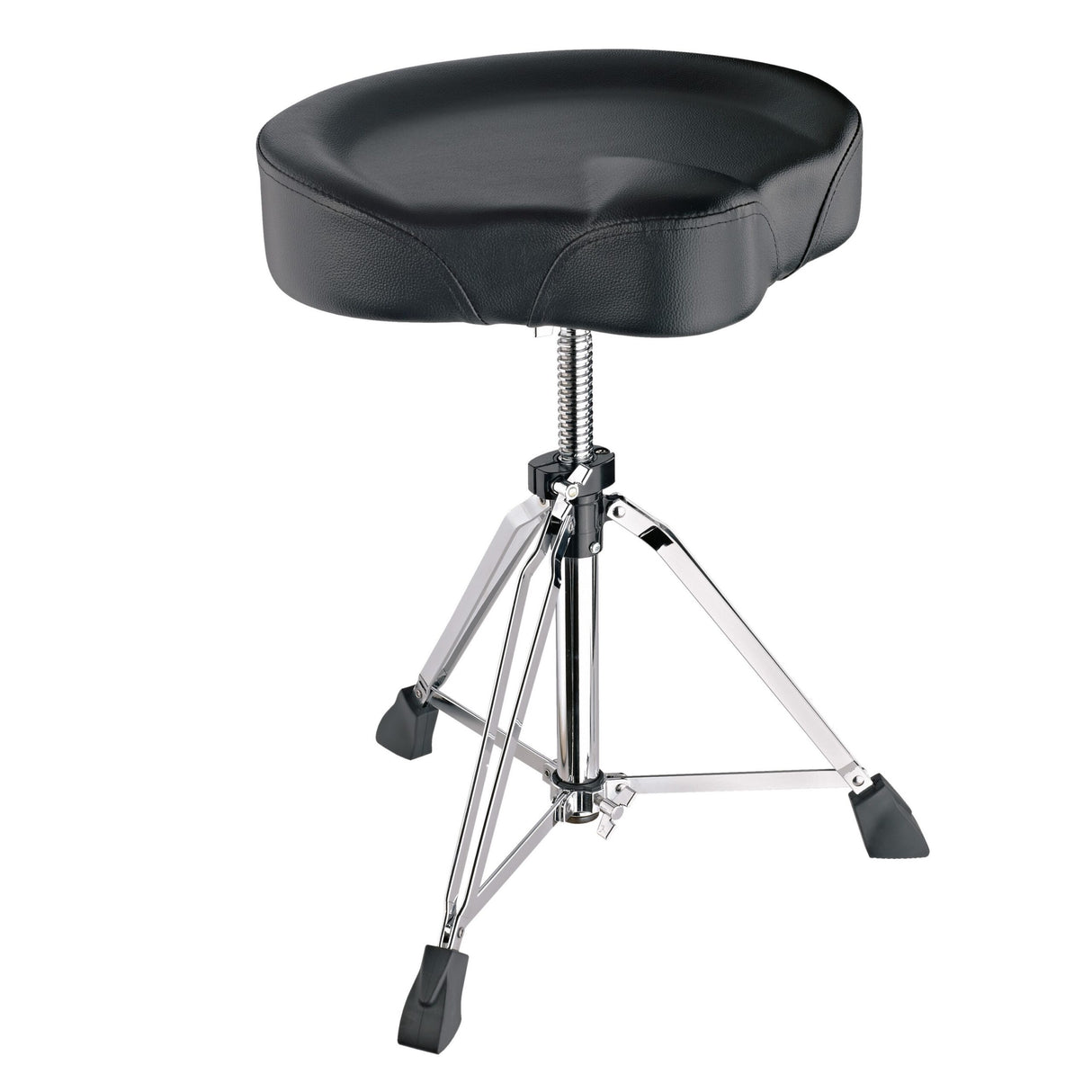 K&M 14038 Spindle Drummers Throne Chair, Black