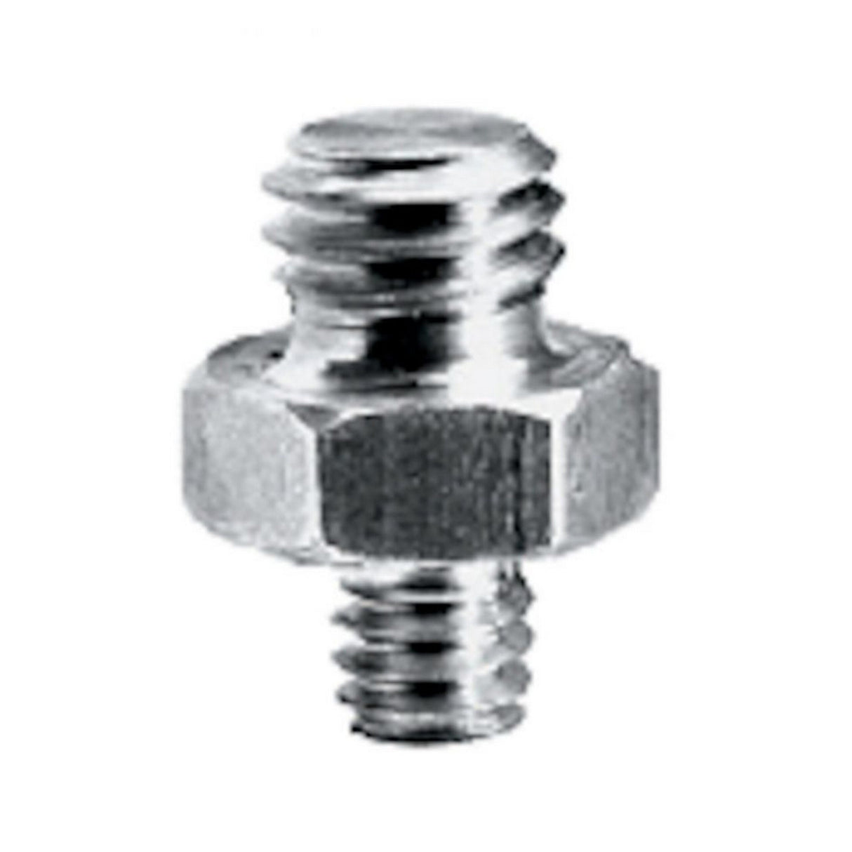 Manfrotto 147 Short Adapter Spigot, 3/8 and 1/4 Inch Screws