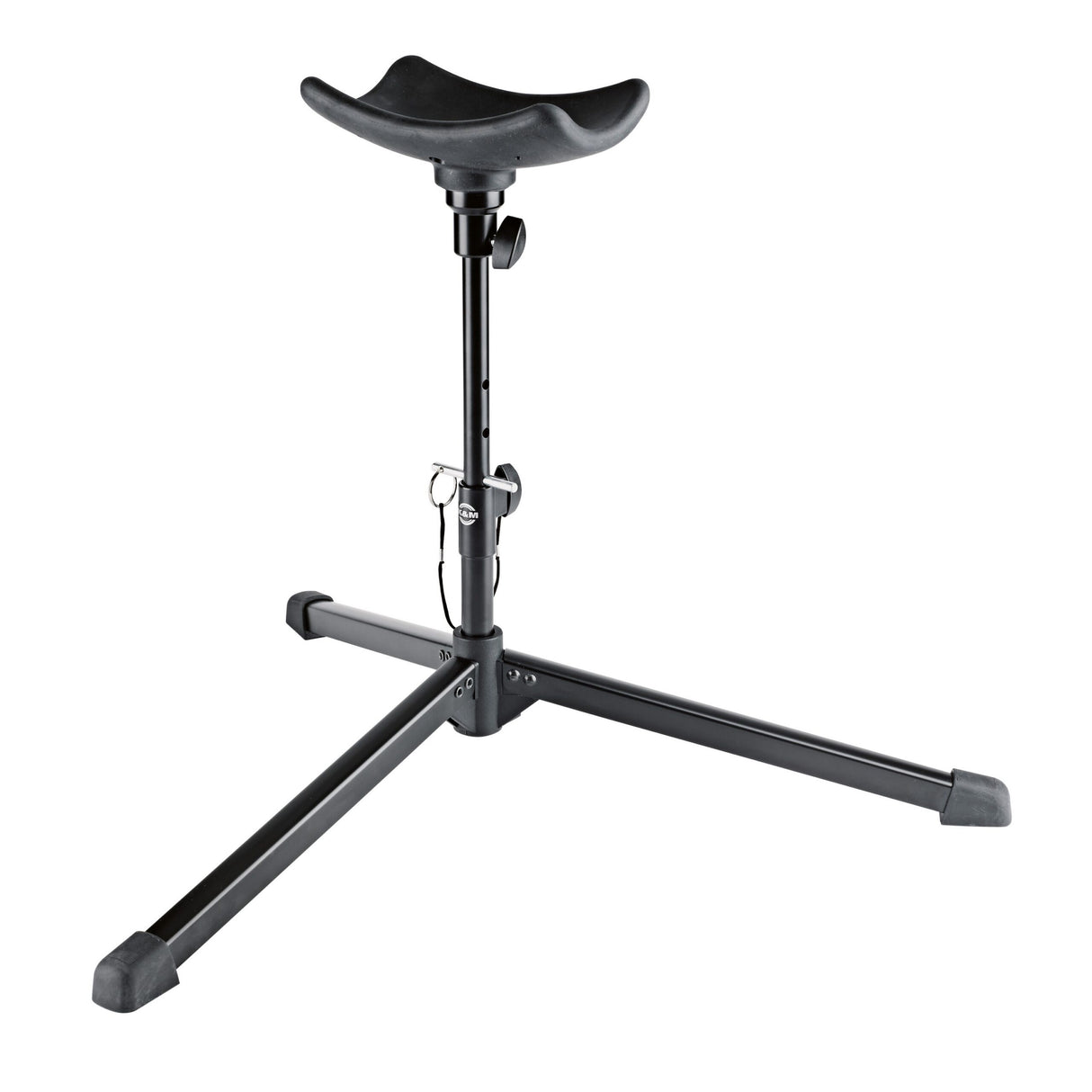 K&M 14952 Tuba Performer Stand for Children, Black