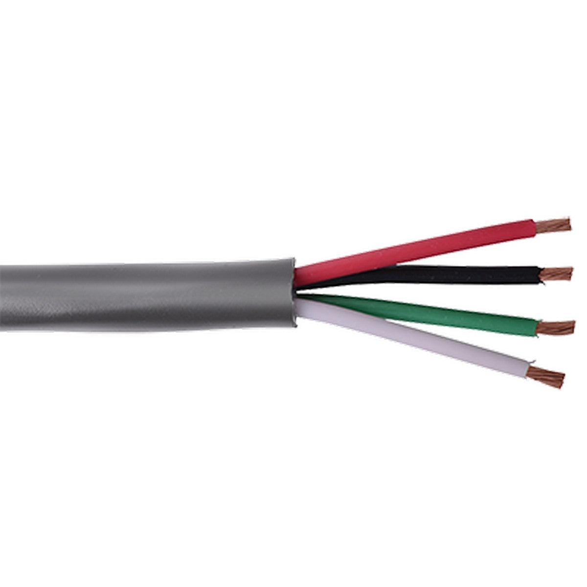Liberty 16-4C-GRY | Commercial Grade General Purpose 16 AWG 4 Conductor Cable Gray