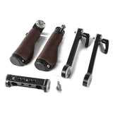 Wooden Camera Brown Leather Rosette Handle Kit