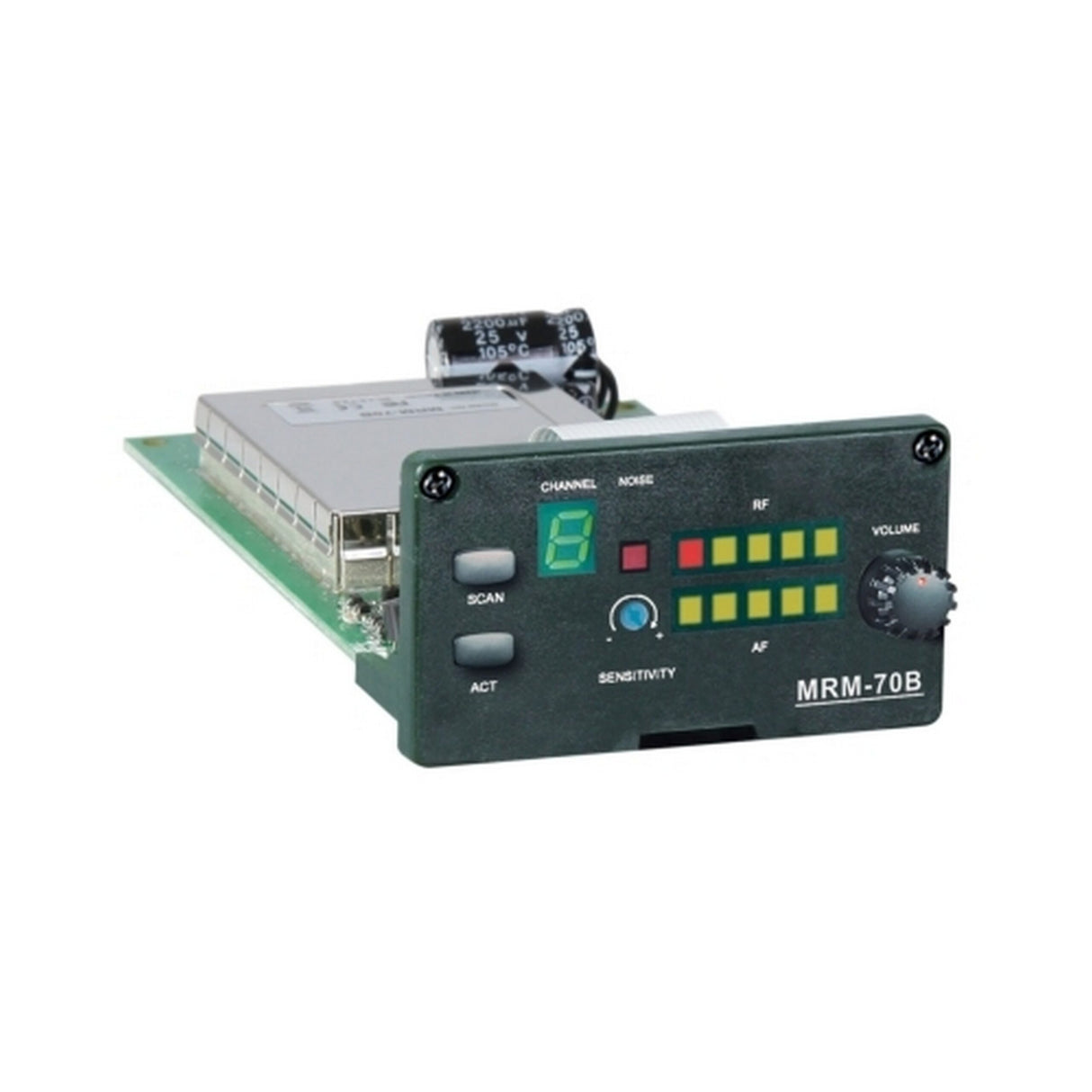 MIPRO MRM-70B UHF 16-Channel Diversity Single Receiver Module, 5NC